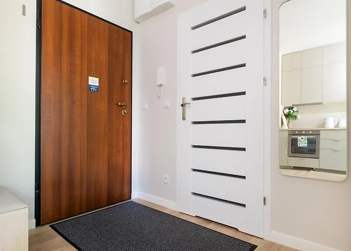 Apartment Fabryczna - Workspace, Balcony - By Rentujemy Łódź